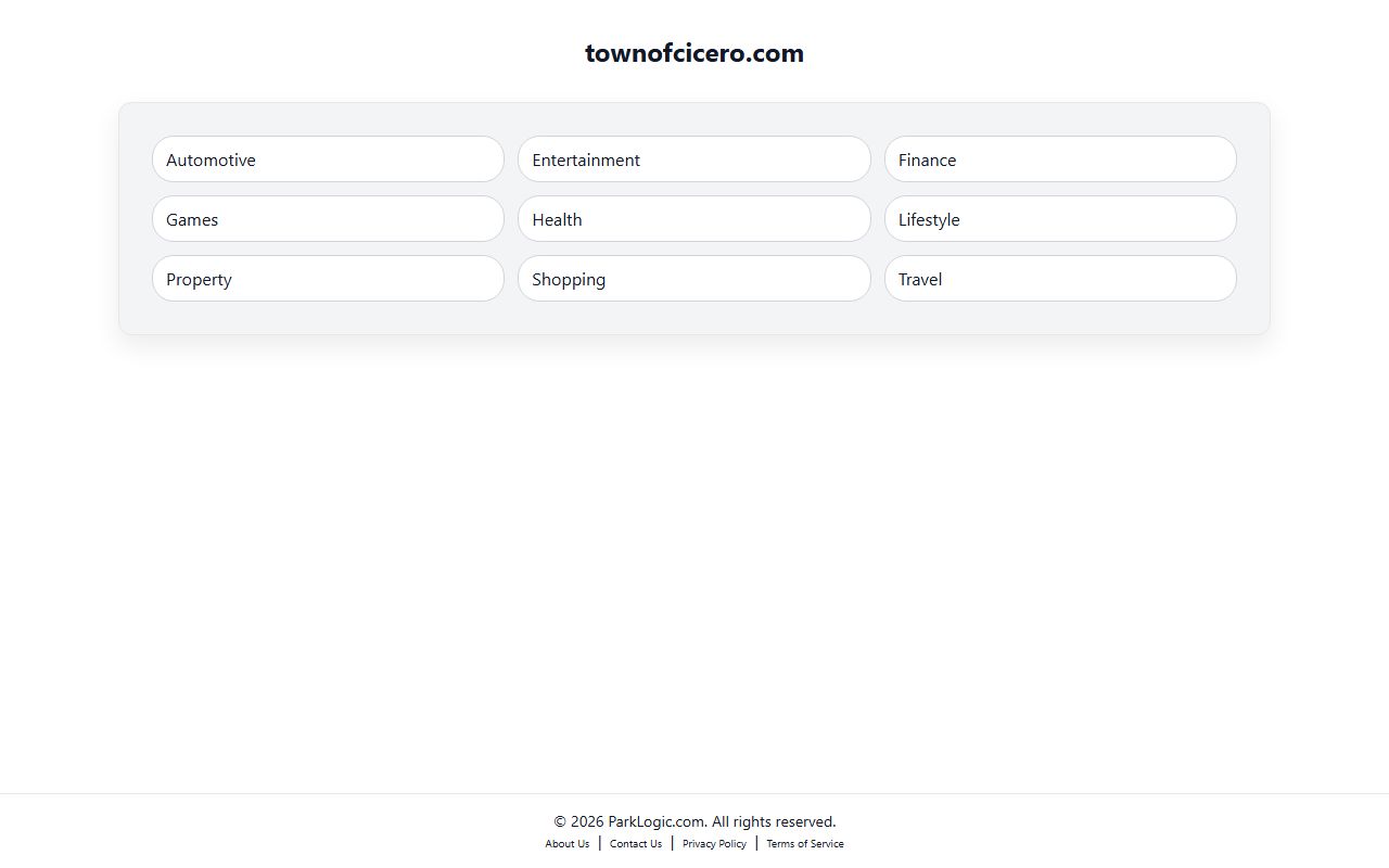 Cicero Police Department website for criminal history records